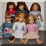 C01. American Girl dolls. 